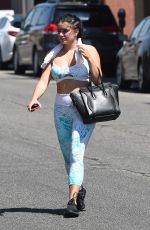 ARIEL WINTER in Tights at a Gym in Los Angeles 08/29/2017