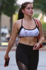ARIEL WINTER in Tights Leaves a Gym in Studio City 08/28/2017