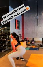 ARIEL WINTER Working Out at MackFit Gym in Los Angeles 08/07/2017