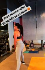 ARIEL WINTER Working Out at MackFit Gym in Los Angeles 08/07/2017