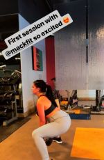 ARIEL WINTER Working Out at MackFit Gym in Los Angeles 08/07/2017
