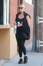 ASHLEE SIMPSON Heading to a Gym in Studio City 08/07/2017