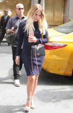 ASHLEY BENSON Arrives at New York Live in New York 08/02/2017