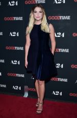 ASHLEY BENSON at Good Time Premiere in New York 08/08/2017