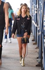 ASHLEY BENSON Out and About in New York 08/16/2017