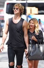 ASHLEY BENSON Out and About in New York 08/16/2017