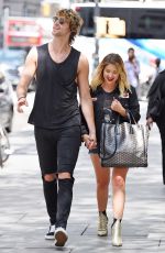 ASHLEY BENSON Out and About in New York 08/16/2017