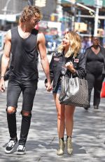 ASHLEY BENSON Out and About in New York 08/16/2017