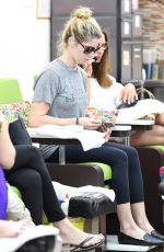 ASHLEY GREENE at a Nail Design in Los Angeles 08/12/2017