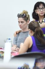 ASHLEY GREENE at a Nail Design in Los Angeles 08/12/2017