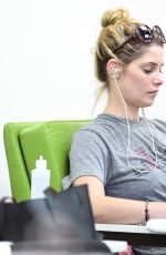 ASHLEY GREENE at a Nail Design in Los Angeles 08/12/2017