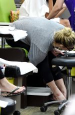 ASHLEY GREENE at a Nail Design in Los Angeles 08/12/2017