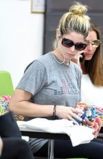 ASHLEY GREENE at a Nail Design in Los Angeles 08/12/2017