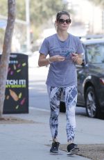 ASHLEY GREENE Leves a Gym in West Hollywood 08/22/2017