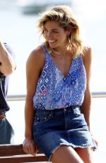 ASHLEY HART on the Set of a Photoshoot in Sydney 08/10/2017