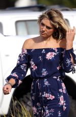 ASHLEY HART on the Set of a Photoshoot in Sydney 08/10/2017