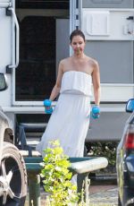 ASHLEY JUDD at a Shooting Break at Berlin Sation Set 08/23/2017