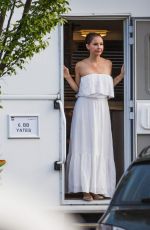 ASHLEY JUDD at a Shooting Break at Berlin Sation Set 08/23/2017