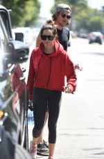 ASHLEY TISDALE Heading to a Gym in Studio City 08/14/2017