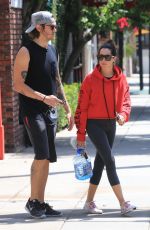 ASHLEY TISDALE Heading to a Gym in Studio City 08/14/2017