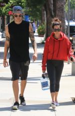 ASHLEY TISDALE Heading to a Gym in Studio City 08/14/2017