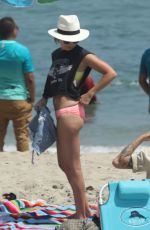 ASHLEY TISDALE in Bikini Bottom at a Beach in malibu 08/05/2017