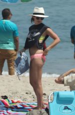 ASHLEY TISDALE in Bikini Bottom at a Beach in malibu 08/05/2017