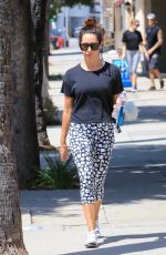 ASHLEY TISDALE in Leggings Heading to a Gym in Studio City 08/07/2017