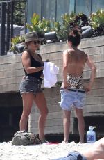 ASHLEY TISDALE in Swimsuit at a Beach in Malibu 08/20/2017