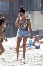 ASHLEY TISDALE in Swimsuit at a Beach in Malibu 08/20/2017