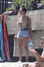 ASHLEY TISDALE in Swimsuit at a Beach in Malibu 08/20/2017