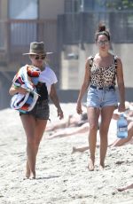 ASHLEY TISDALE in Swimsuit at a Beach in Malibu 08/20/2017