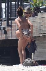 ASHLEY TISDALE in Swimsuit at a Beach in Malibu 08/20/2017