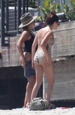 ASHLEY TISDALE in Swimsuit at a Beach in Malibu 08/20/2017