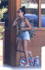 ASHLEY TISDALE Leaves Soho House in Malibu 08/20/2017