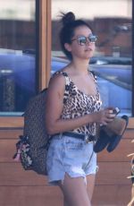 ASHLEY TISDALE Leaves Soho House in Malibu 08/20/2017