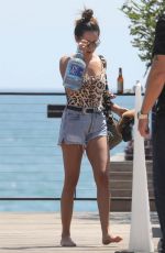 ASHLEY TISDALE Leaves Soho House in Malibu 08/20/2017