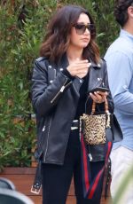 ASHLEY TISDALE Leaves Soho House in Malibu 08/25/2017