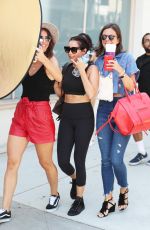 ASHLEY TISDALE on the Set of a Photoshoot in Los Angeles 08/30/2017