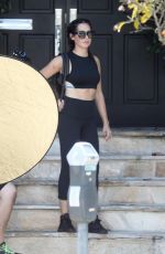 ASHLEY TISDALE on the Set of a Photoshoot in Los Angeles 08/30/2017