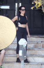 ASHLEY TISDALE on the Set of a Photoshoot in Los Angeles 08/30/2017