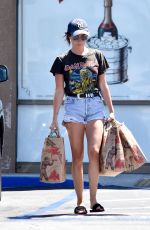 ASHLEY TISDALE Out Shopping in Los Angeles 08/19/2017