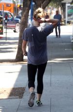 ASHLEY GREENE at Kreation Organic Juicery in West Hollywood 08/09/2017