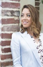 AUBREY PLAZA at Ingrid Goes West Press Conference in Hollywood 08/10/2017