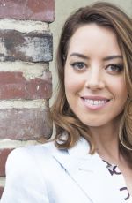 AUBREY PLAZA at Ingrid Goes West Press Conference in Hollywood 08/10/2017