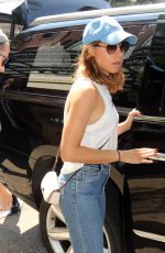 AUBREY PLAZA Out in New York 08/09/2017
