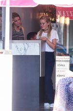 AVA PHILLIPPE Working as a Hostess at Pizzana Pizza in Brentwood 08/21/2017