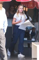 AVA PHILLIPPE Working as a Hostess at Pizzana Pizza in Brentwood 08/21/2017