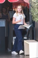AVA PHILLIPPE Working as a Hostess at Pizzana Pizza in Brentwood 08/21/2017