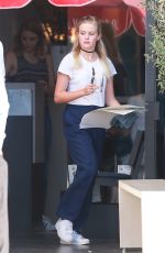 AVA PHILLIPPE Working as a Hostess at Pizzana Pizza in Brentwood 08/21/2017
